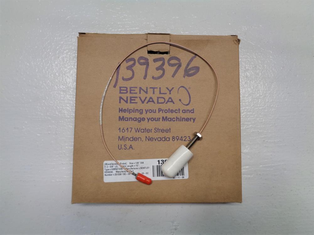 Bently Nevada Proximity Sensor Probe 19000-00-22-18-02